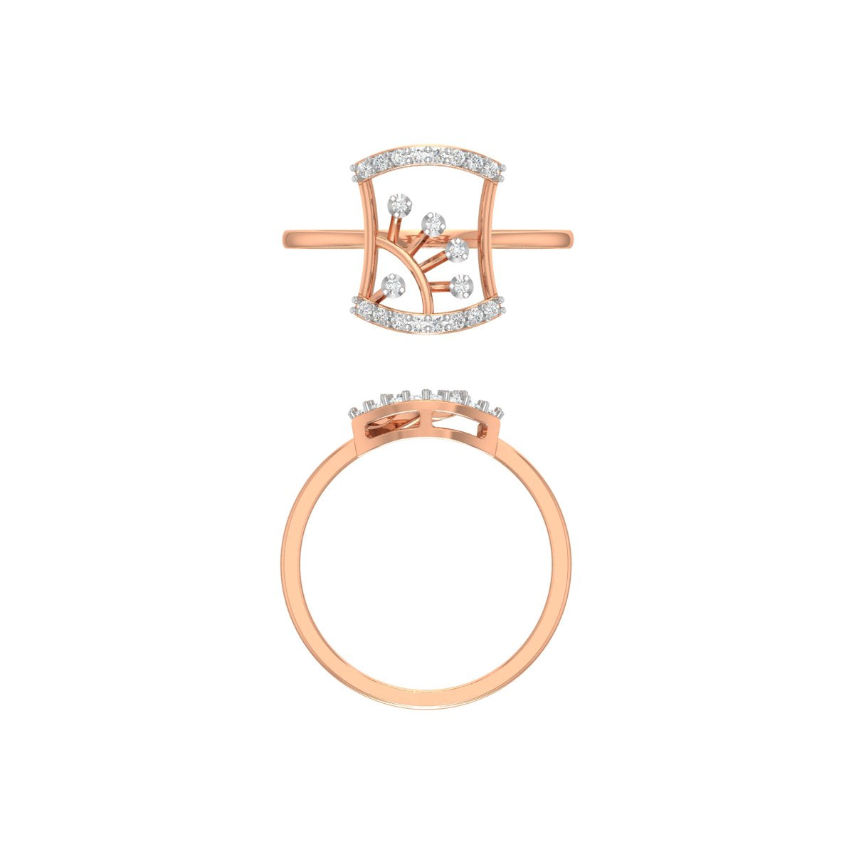 Chaste Matchless Diamond Ring